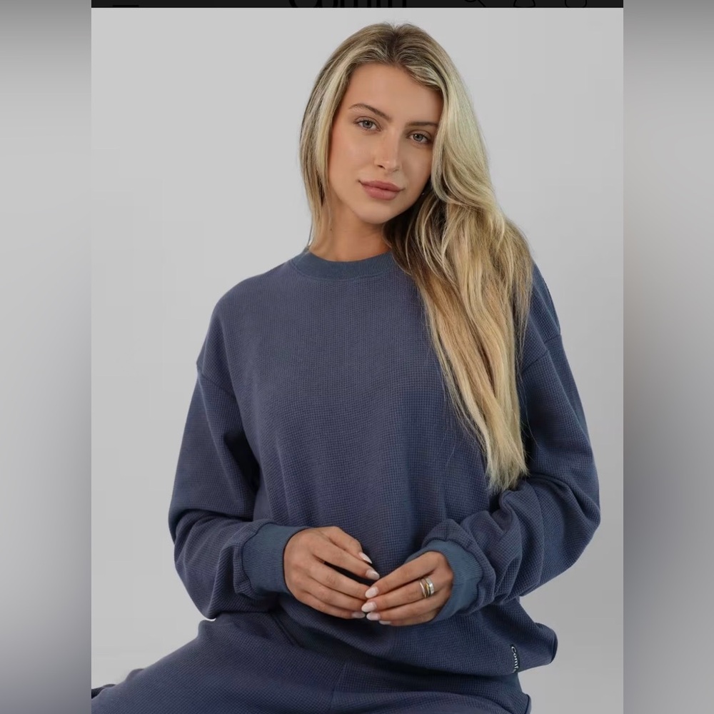 NWT Comfrt Waffle Lounge Matching Set